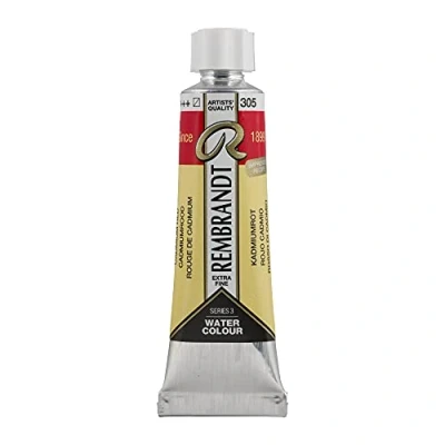 Image of Rembrandt Watercolour Tube 10 ml Cadmium Red 305