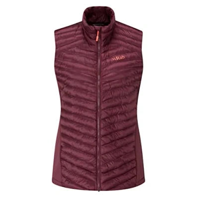 Image of Rab Women&#039;s Cirrus Flex 2.0 Synthetic Insulated Windproof Water Resistant Vest for Trekking, Climbing, &amp; Skiing Deep Heather 08