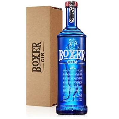 Image of Boxer Gin Bright and Vibrant London Dry Distilled with the World&#039;s Finest Juniper 70cl 40% Vol.