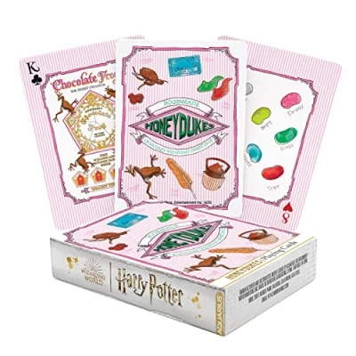 Image of AQUARIUS Harry Potter Honey Dukes Playing Cards Themed Deck of for Your Favorite Card Games Officially Licensed Merchandise &amp; Collectibles
