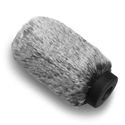 Image of Rode NTG2 Microphone Windmuff Windscreen/WindShield for NTG1,NTG2 Shotgun Mic, Audio Technica AT897 and Microphones in Diameter of 18 24mm by YOUSHARES (Black White)
