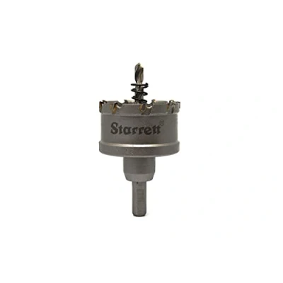 Image of Starrett Carbide Tipped Hole Saw CTD60 TCT Deep Cut Holesaw Cutter For Metal Stainless Steel Iron Aluminium 60mm