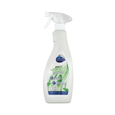 Image of CARE + PROTECT ECO+ Multi Surface Degreaser, Strongly Degreases and Cleans the Kitchen Home Surfaces, Deeply Removes Dirt Grease, 750 ml