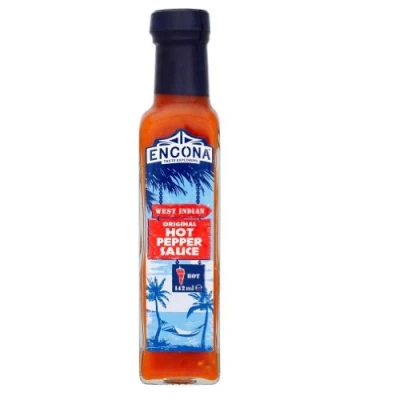 Image of Encona Original Hot Pepper Sauce 142ml