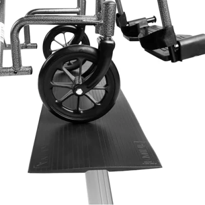 Image of KMINA Wheelchair Ramp (for Door thresholds ≤ 1/4&quot; high), Household Ramp, Portable Rubber Threshold