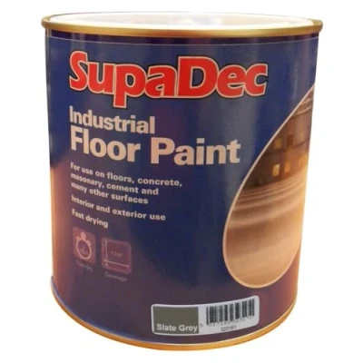 Image of SupaDec Industrial Floor Paint Slate Grey 1 Litre