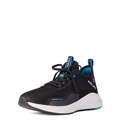Image of ARIAT Womens Ignite H20 Water Hydration Slip On Trainer Black Lightweight Breathable Waterproof Sprayproof
