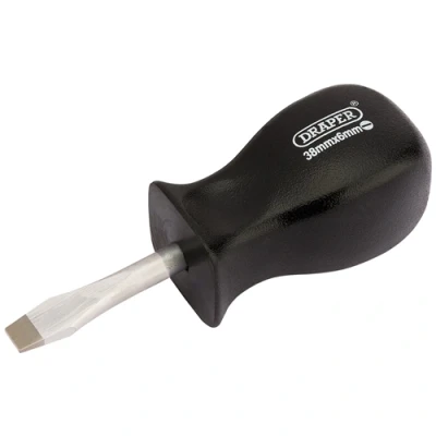 Image of Draper Plain Slot Mechanic&#039;s Screwdriver, 6 x 38mm