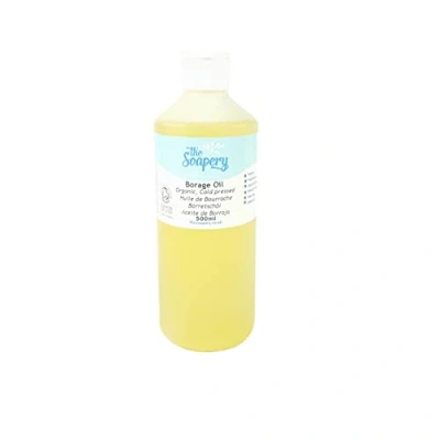 Image of Borage Oil Organic 500ml Cold Pressed, Raw, Pure, Unrefined