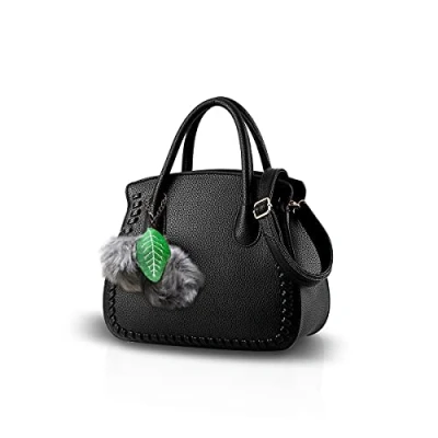Image of Nicole&amp;Doris ladies/women/female handbag female bag handbags purse Senior PU handbags(Black)