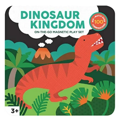 Image of Petit Collage PTC534 Dinosaur Magnetic Play Set, Multicoloured, One Size