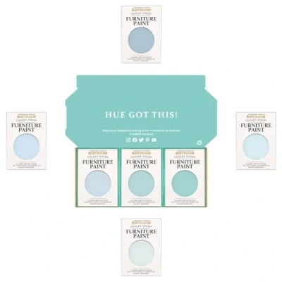 Image of Rust Oleum Furniture Paint in Chalky Finish Soft Blues Tester Box