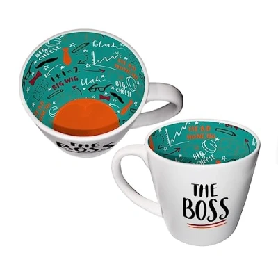 Image of Inside Out Mug with Gift Box The Boss