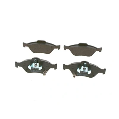 Image of 044650D050, 044650D120, 04465YZZDS Brake pad set BOSCH 0 986 494 101 Low Metallic with acoustic wear warning piston clip, mounting manual
