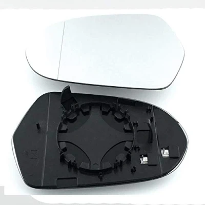 Image of FITS to AUDI A6 LEFT SIDE Wing Mirror Glass With Base Heated, Convex 2011 2018