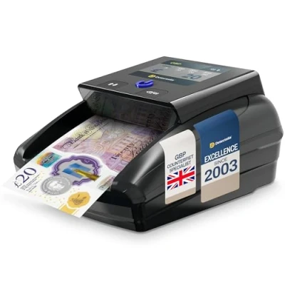 Image of Detectalia D7 TFT Counterfeit Banknote Detector with 7 Checks and 100% Reliability. GBP, USD EUR
