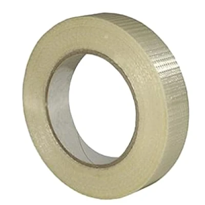 Image of Globe Packaging 2 Rolls Of STRONG CROSSWEAVE REINFORCED TAPE 25mm x 50M