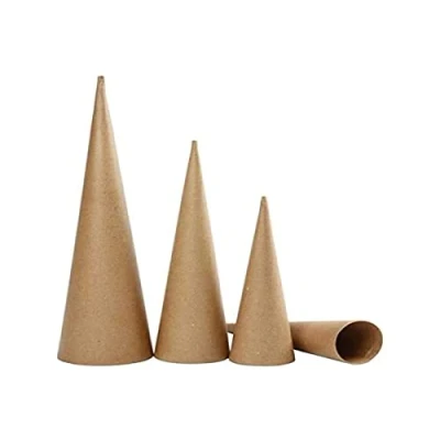 Image of Creativ 100263 Tall Cones, H: 30 40 50 cm, 3asstd