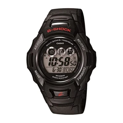 Image of Casio Watch Men&#039;s Gwm530A 1 Tough Solar Atomic Black Sport