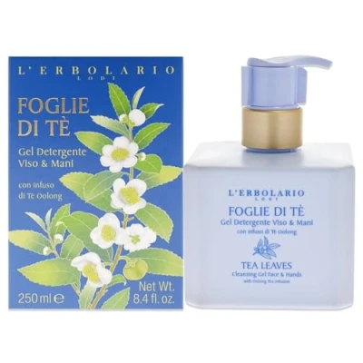 Image of Lerbolario Tea Leaves Face and Hand Cleansing Gel for Unisex 8.5 oz