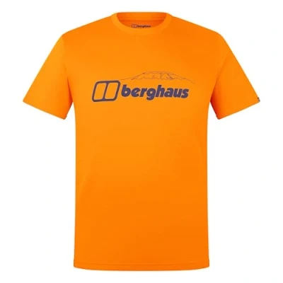 Image of Berghaus Men&#039;s Mountain Checklist T Shirt, Ember, M
