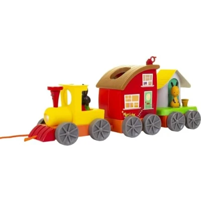 Image of Bing’s Train and Mini Play Sets, Light Up Musical Train, Cbeebies TV Show, With Bing Flop Figurines, Activity Playset, Age 12m+