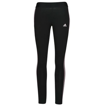 Image of adidas Women&#039;s 3 Stripes Leggings, Black/Clear Pink, XXS