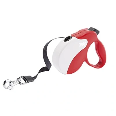 Image of Ferplast Retractable Dog Lead Extendable Leash AMIGO TAPE MINI, Extending tape, 3 m, Max 12 kg, Red