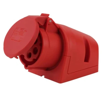 Image of PCE 40575L CEE Wall Socket, 5 pin, 16 A