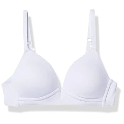 Image of Maidenform Girls&#039; Comfort Devotion Wirefree Bra, White, 30A