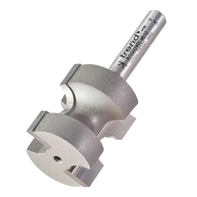Image of Trend Professional Staff Bead Nosing Router Cutter, 1/4 Inch Shank, 24mm Cut Diameter, 10mm Length, 5mm Radius, 9/11X1/4TC