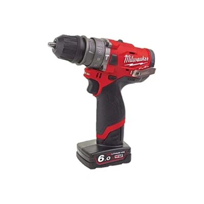 Image of Milwaukee M12FID Fuel Sub Compact 1/4 inch Impact Driver 12V Bare Unit, 12 V, Red