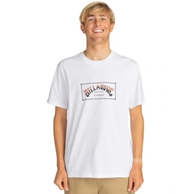 Image of BILLABONG Boys Arch T Shirt, White, L EU