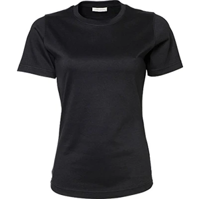 Image of Tee Jays Women&#039;s T Shirt Black Medium