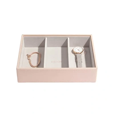 Image of Stackers Blush Pink Classic Medium Jewellery Box Lid