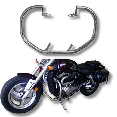 Image of BM UK VZ800 Motorcycle Highway Engine Crash Bar Protector Safety Guard Suzuki VZ 800 Marauder (up to years 2004)