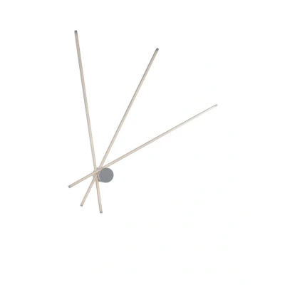 Image of Shanghai Integrated LED Flush Ceiling Light, White Opal, 4000K