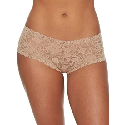 Image of Hanky Panky Primer Boyshorts Taupe SM