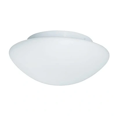 Image of Searchlight 1910 23 Flush 1 Light Bathroom Ceiling Fitting in White