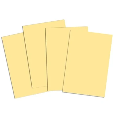 Image of House of Card &amp; Paper A2 220 GSM Coloured Pastel Yellow (Pack 50 Sheets) HCP275
