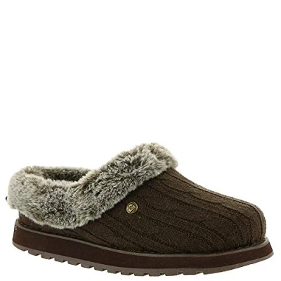 Image of Skechers Women&#039;s Keepsakes ICE Angel Slipper, Chocolate, 7 UK