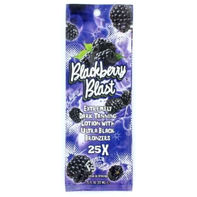 Image of Fiesta Sun Blackberry Blast Extremely Dark Tanning Lotion with Ultra Black Bronzer Sachet 22ml