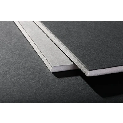Image of Clairefontaine Ref 93625C Foam Backed Cardboard (10 Sheets) A1 Sized, Light &amp; Stiff, 5mm Thick Suitable for Decoration, Model Making Framing