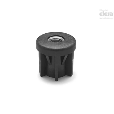 Image of ELESA Round end caps for tube NDX.T 25x2 M8