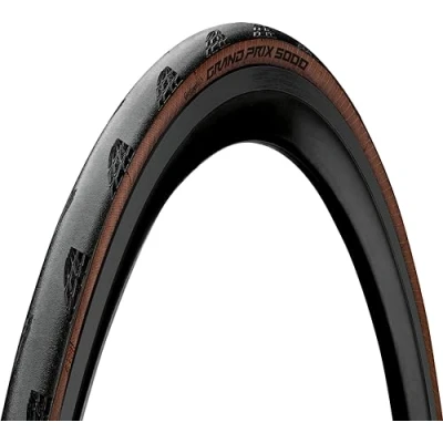 Image of Grand prix 5000 tyre foldable blackchili compound black/transparent: black/transparent 700 x 28C TYCGP5000T Continental