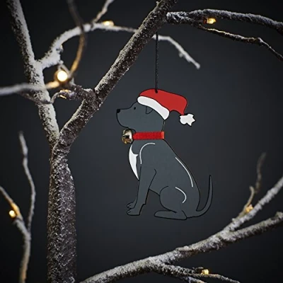 Image of Sweet William Staffie Christmas tree decoration