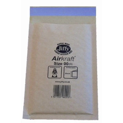 Image of 100 x JL00 Jiffy Padded Bubble Bags ENVELOPES 115x195mm
