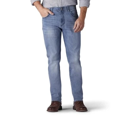 Image of Lee Men&#039;s Extreme Motion Straight Fit Tapered Leg Jeans Theo, 33X29