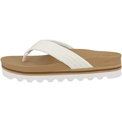 Image of Reef Women&#039;s Cushion Shea Hi Sandal, Cloud, 7 UK