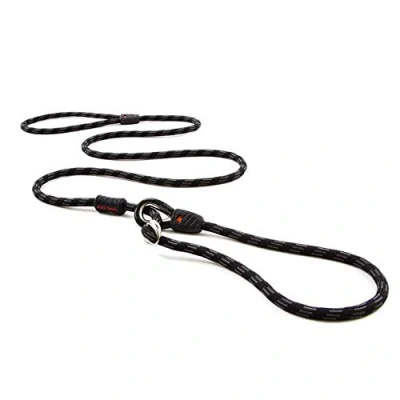 Image of EZYDOG Luca Lead 1.7m, Climbing Rope, All In One, One Size Fits All, Easy to Slip On, No Harness or Collar Needed (Black)